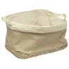 Gifi Rangement|Panière rectangulaire en jonc naturel L34x24 cm