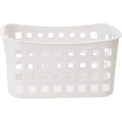 Gifi Rangement|Panière rectangulaire en plastique ajouré