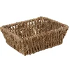 Gifi Rangement|Panière rectangulaire jonc de mer tressé