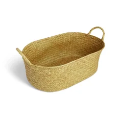 Gifi Rangement|Panière rectangulaire jonc de mer 42x26xH15cm