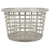 Gifi Entretien Du Linge|Panière ronde plastique Ø46xH28cm