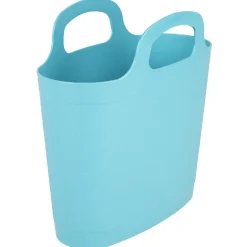 Gifi Rangement|Panière souple bleu turquoise 6 L