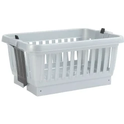 Gifi Entretien Du Linge|Panière sur pieds grise