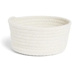 Gifi Rangement|Panière tressée en coton Ø17cm