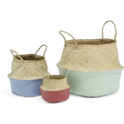 Gifi Rangement|Panière Vaiana en jonc de mer ø 27 cm