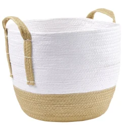Gifi Rangement|Panière Ø30xH.24cm beige