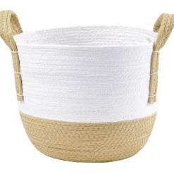 Gifi Rangement|Panière Ø24xH.20cm beige