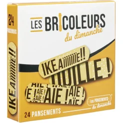 Gifi Bien-Être^Pansement humoristique Bricoleur x24