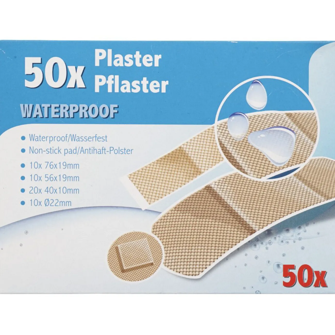 Gifi Bien-Être^Pansements étanches x 50