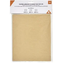 Gifi Quincaillerie^Papier à poncer x6