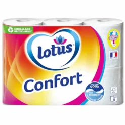 Gifi Bien-Être^Papier toilette LOTUS x6