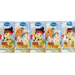 Gifi Bien-Être^Paquet de mouchoirs Disney Jack et les pirates x10