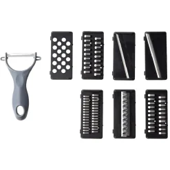 Gifi Passoire multifonctions rotative 9en1 mandoline