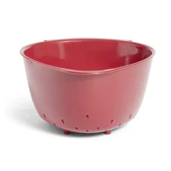 Gifi Passoire plastique rouge forme fraise
