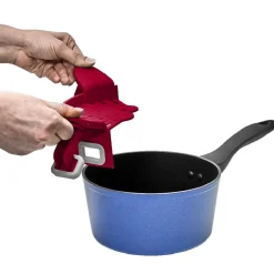 Gifi Passoire pliable et adaptable rouge