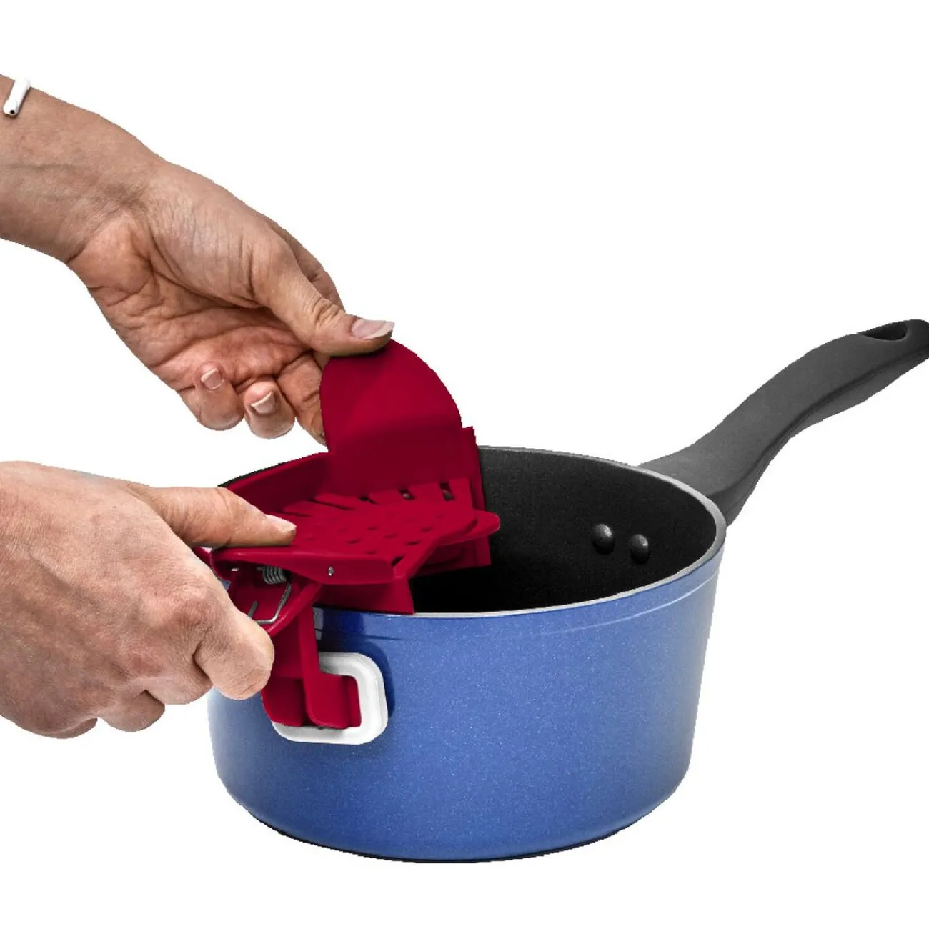 Gifi Passoire pliable et adaptable rouge