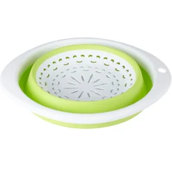 Gifi Passoire rétractable verte et blanche