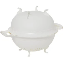 Gifi Passoire x2 et bol blancs XL