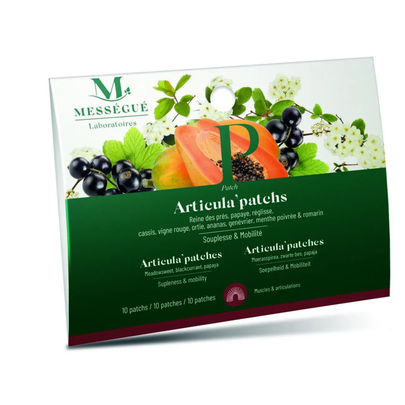 Gifi Bien-Être^Patch articulation Mességué