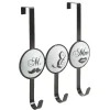 Gifi Rangement|Patère 3 crochets M. et Mme