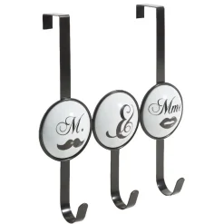 Gifi Rangement|Patère 3 crochets M. et Mme