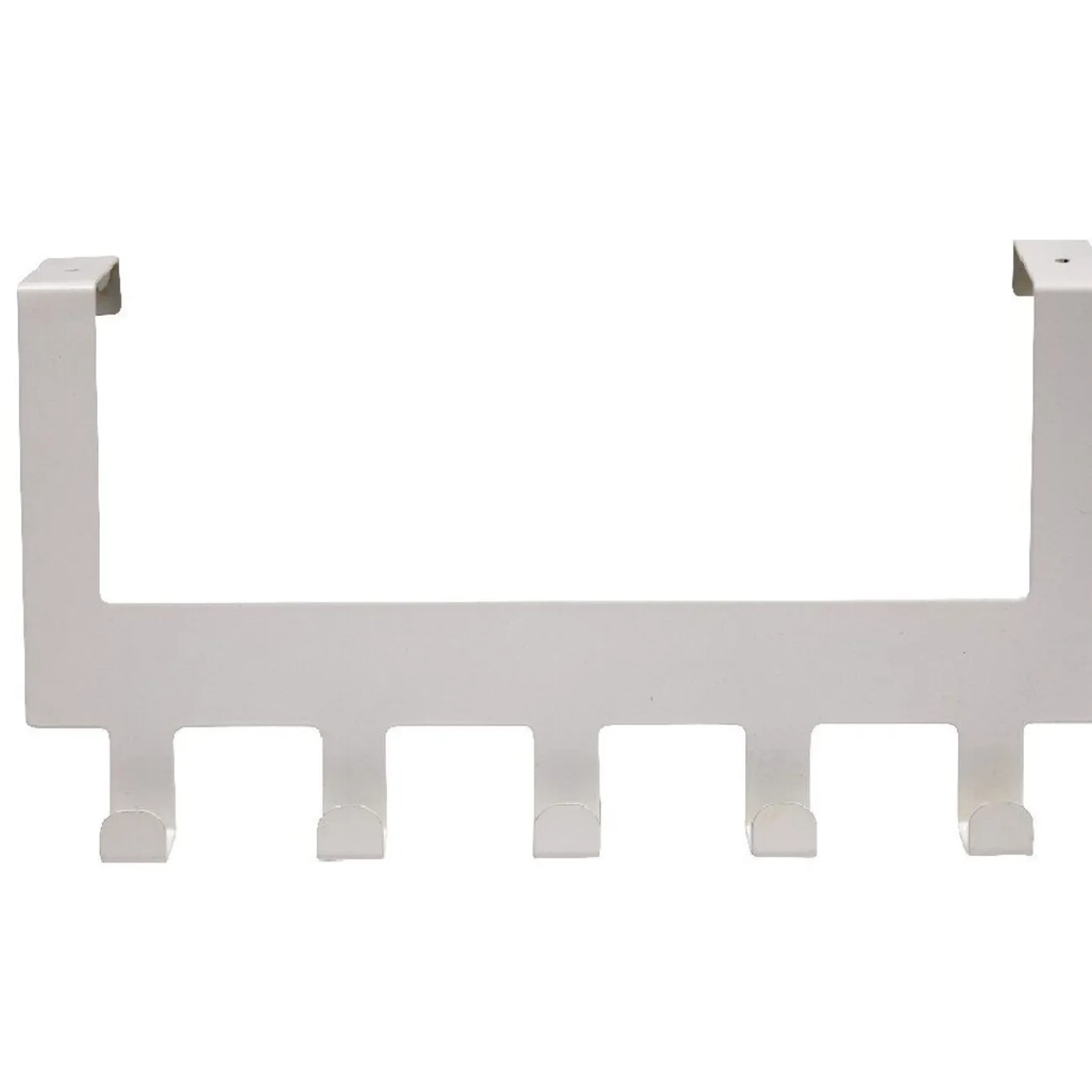 Gifi Rangement|Patère de porte blanche 5 crochets