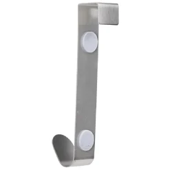 Gifi Rangement|Patère de porte en inox X2