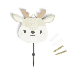 Gifi Rangement|Patère enfant forme animal 10xH15cm - 4 modèles