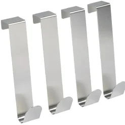 Gifi Rangement|Patère inox pour porte de placard x4