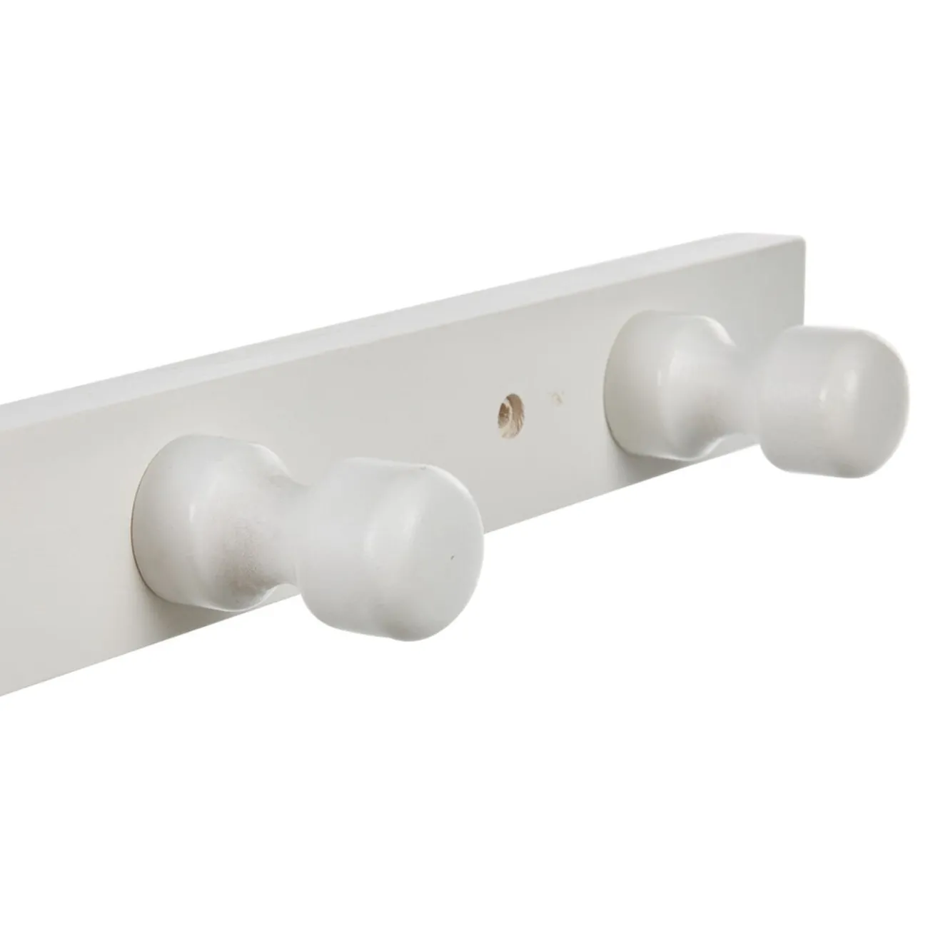 Gifi Rangement|Patère murale 4 crochets blanc