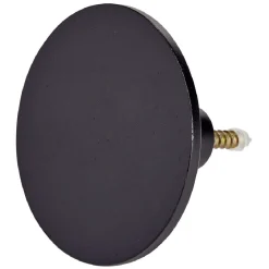 Gifi Rangement|Patère murale ronde noir polyrésine Ø5cm