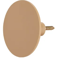 Gifi Rangement|Patère murale ronde nude polyrésine Ø8cm