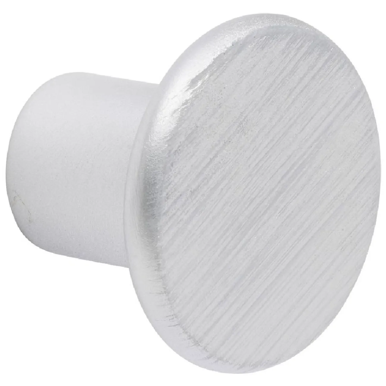 Gifi Rangement|Patère simple 5cm gris argenté