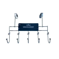 Gifi Rangement|Patères métal 5 crochets