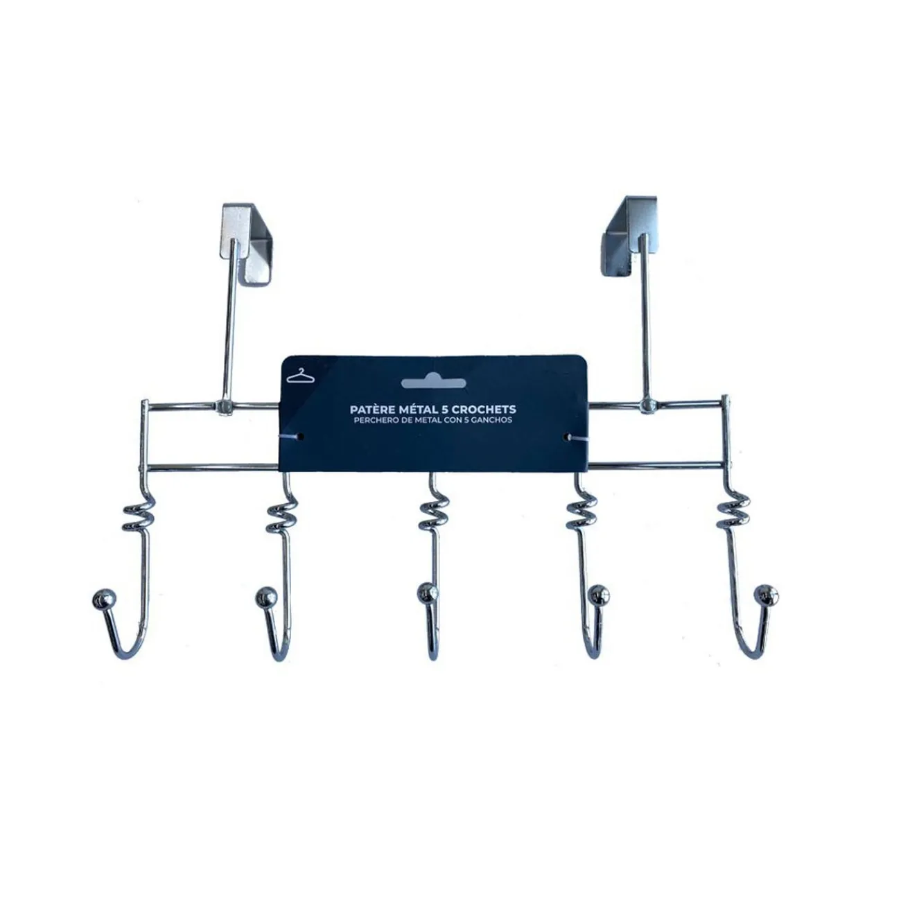 Gifi Rangement|Patères métal 5 crochets