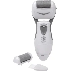 Gifi Beauté^Pédicure électrique rouleau exfoliant gris et blanc