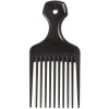 Gifi Beauté^Peigne Afro plastique noir mat L16,5 cm