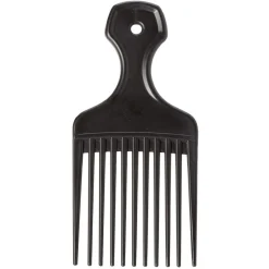 Gifi Beauté^Peigne Afro plastique noir mat L16,5 cm
