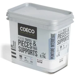 Gifi Peinture^Peinture intérieure C'DÉCO tous supports 750ml blanc satiné