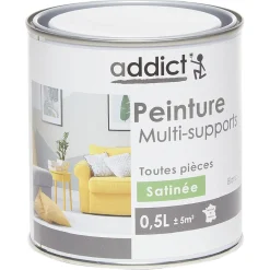 Gifi Peinture^Peinture multi-surfaces 0,5L blanc satiné