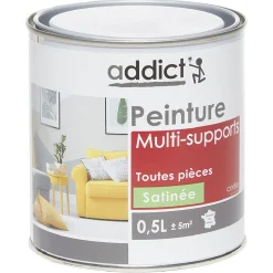 Gifi Peinture^Peinture multi-surfaces 0,5L rouge cerise satiné