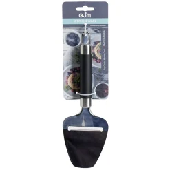 Gifi Pelle coupe-fromage en inox avec manche plastique L.21,5cm