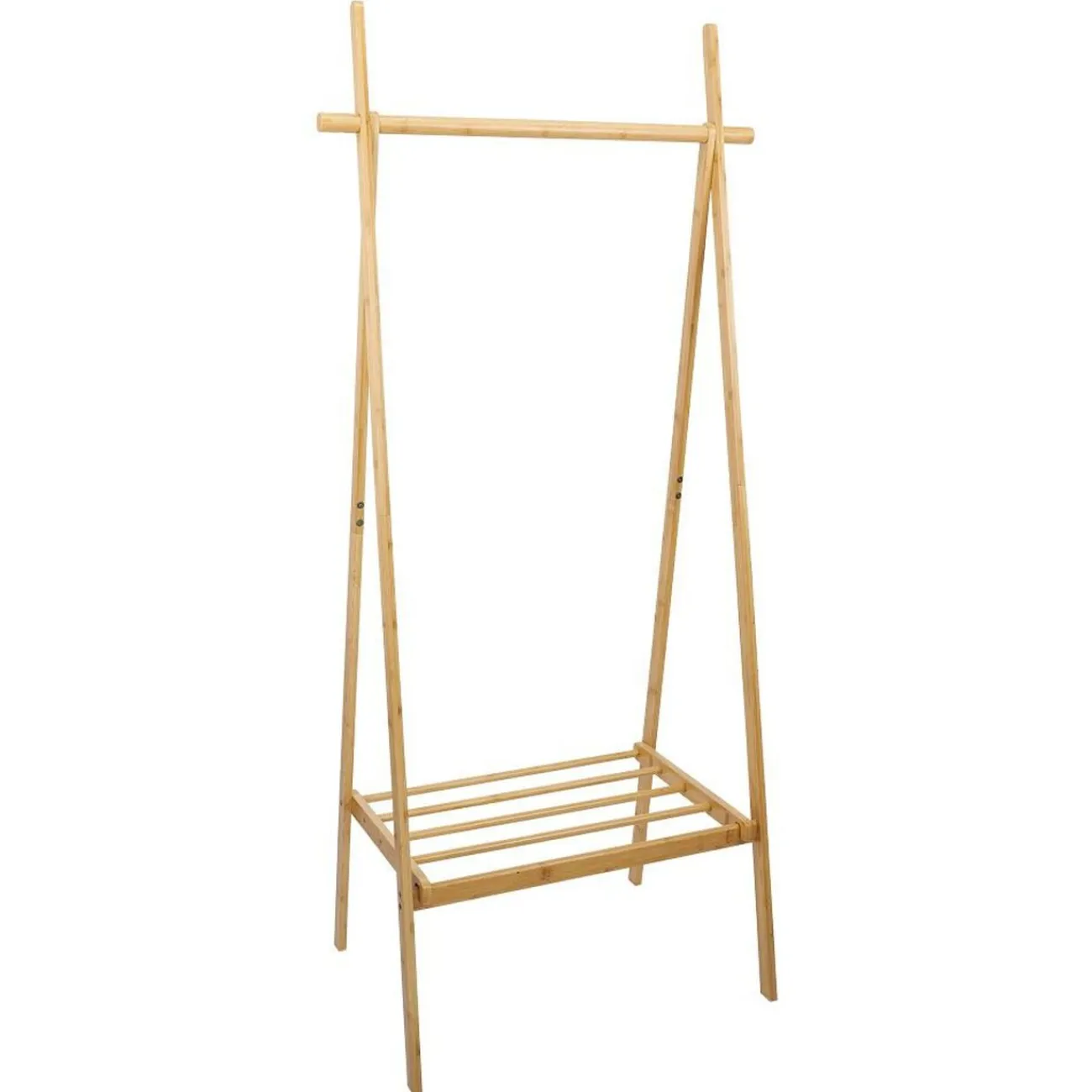 Gifi Rangement|Penderie avec étagère 75xH160x47cm bambou verni
