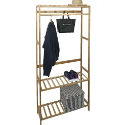 Gifi Rangement|Penderie en bambou