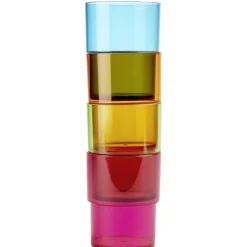 Gifi Pichet 1,8 L avec gobelet multicolore x4