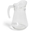Gifi Pichet avec anse et bec verseur 1L verre transparent