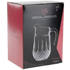 Gifi Pichet en verre gamme Longchamp Cristal D'Arques Paris 1,5 L