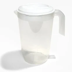 Gifi Pichet plastique transparent Ø14,5x21,5cm
