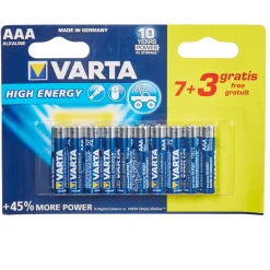 Gifi Pile^Pile alcaline LR03 x10