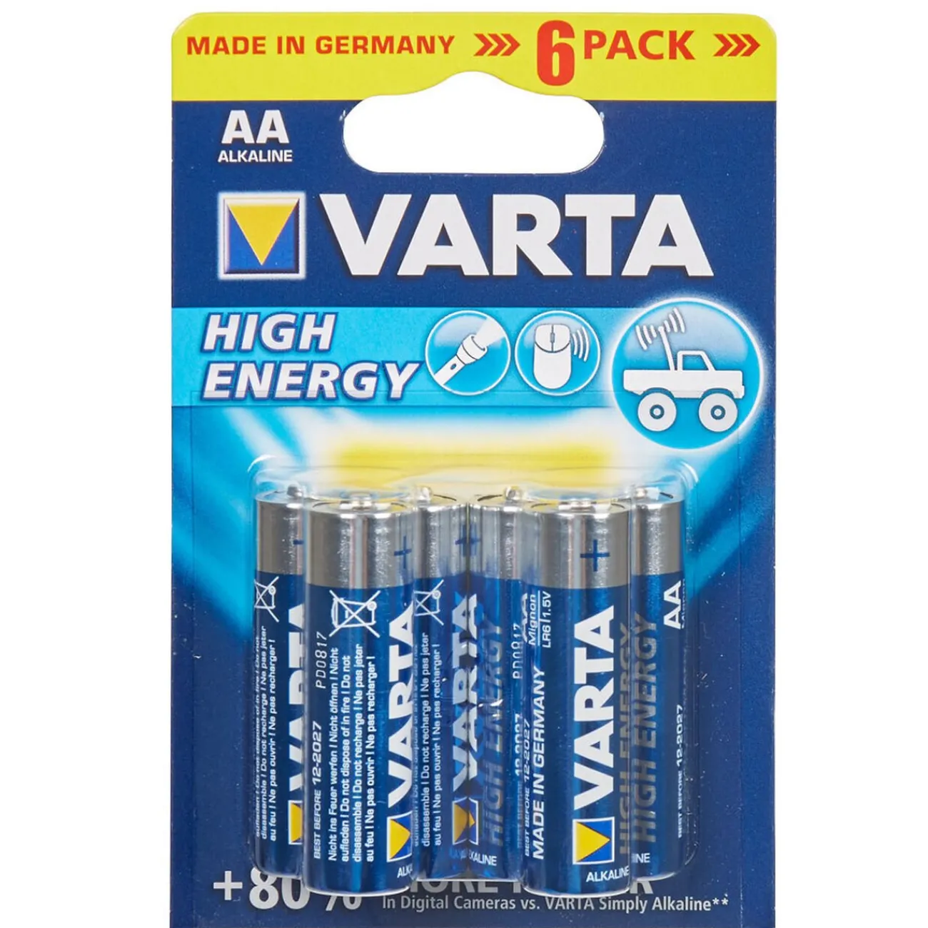 Gifi Pile^Pile alcaline LR06 x6